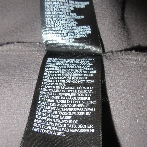 The North Face Men Grey Flees Jacket 1/2-zip XL/TG - Picture 11 of 12